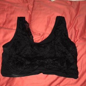 Black lace Bralette